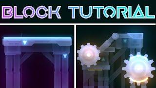 Xender Game Block Design Tutorial | Building a Boss Ep.2 | Geometry dash