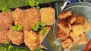 Homemade Chicken Nuggets Recipe by Tiffin Box | How To Make Crispy Nuggets for kids lunch box