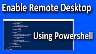 How to Enable/Disable Remote Desktop Using PowerShell