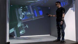 Body motion capture VR. Захват движений оператора для виртуальной реальности.