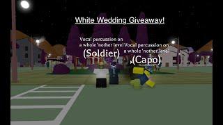 White Wedding Giveaway (Project JoJo)