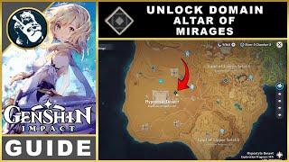 Genshin Impact Altar of Mirages Unlock | Exploration Puzzle Guide