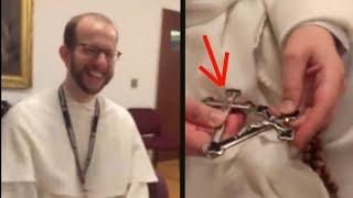 Priest Discovers First-Class Saint Relics Hidden in Rosary Crucifix