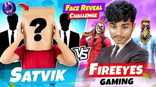 SATVIK FACE REVEAL || FireEyes Gaming Vs @satvik Insane Battle