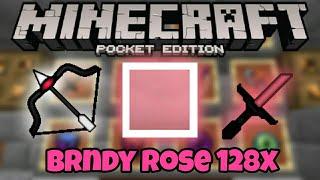 Minecraft Pocket Edition Brndy Rose 128x Texture Pack / Resource Pack Review