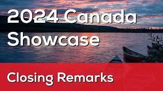 Head of School Andy Wood's Closing Remarks | Canada Showcase 2024