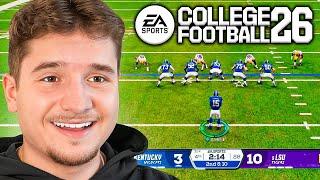 I Can Finally Say More About College Football 26