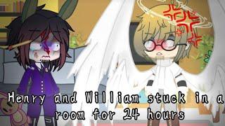 °William and Henry stuck in a room for 24 hours°William e Henry presos por 24 horas°[HELLIAM]~AU