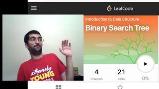 Solving Binary Search Tree Explore Card from Leetcode to learn about BST