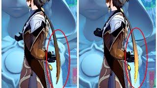 Zhongli glowing hair trick ( no more )