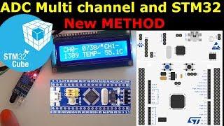 STM32 ADC multiple channels || DMA || True studio || CubeMx