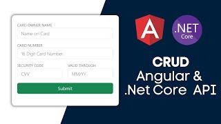 Asp.Net Core Web API CRUD with Angular