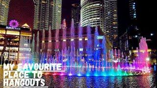 KLCC DANCING WATER FOUNTAINS