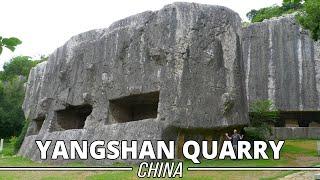 MEGALITHIC STONES at YANGSHAN QUARRY - CHINA