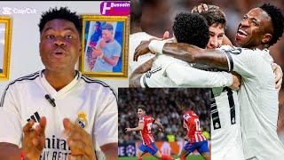 REAL MADRID 2-1 ATLETICO MADRID … FT : REACTION