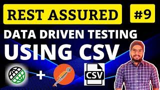 REST Assured API Testing Tutorial Chapter-09 | Data Driven Testing in Rest Assured using CSV