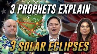 3 PROPHETS Explain 3 American SOLAR ECLIPSES | APRIL8 SIGN | Amanda Grace, Brandon Biggs Cioccolanti