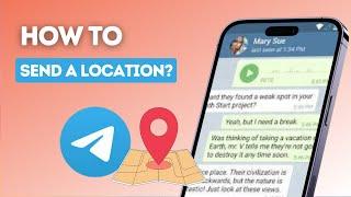 How to send a location on Telegram?