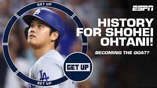 HISTORY FOR SHOHEI OHTANI  Is he becoming the GOAT?  | Get Up