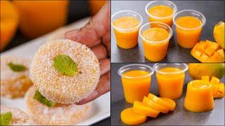 MANGO JELLY DELIGHT | SWEET MANGO DESSERT | RIPE MANGO DESSERT | NO-BAKE MANGO DESSERT | N'Oven