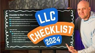  How to Easily Start an LLC in 2024  (Simple Checklist) 