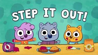 Work It Out Wombats! Step it Out | PBS Kids |Full Kid's Gameplay Episode