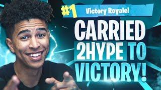 LSK & JESSER CARRIES 2HYPE TO VICTORY! Fortnite Battle Royale