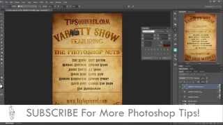 Formatting Text With Kerning, Tracking and Layer Styles in Photoshop