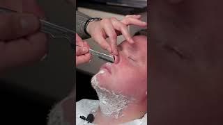  ASMR BARBER - Бритье бороды - Razor Fade