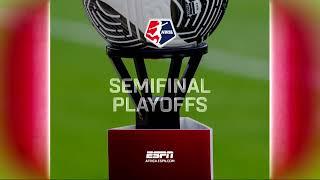 National Women's Soccer League SEMIFINAL PLAYOFFS on ESPN | ZUKU