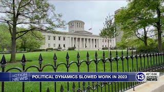 Political dynamics slowed work in 2023