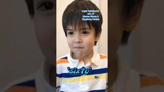 super handsome son of Marian Rivera & Dingdong Dantes#viral #mamtv #handsome #marianrivera #fypviral