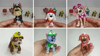 All Paw Patrol with polymer clay figures - Vicky25Crafts