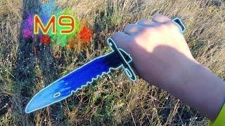 Как сделать Нож M9 BAYONET DRAGON GLASS из дерева из Стандофф 2  Поделка Standoff 2 / Стандофф 2 #7