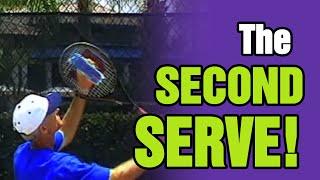 Tennis Serve - You're Only As Good As Your Second Serve