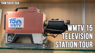 WMTV Channel 15 Madison WI Station Tour - Ham Radio Q&A