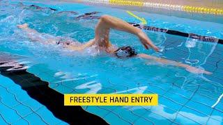 How to swim: Freestyle Hand Entry