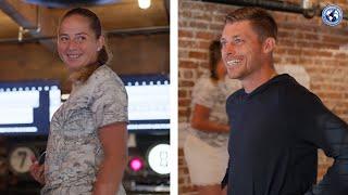 Tennis players Opelka, Ostapenko, Skupski go duckpin bowling