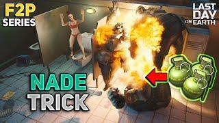 BEST TRICK FOR BEGINNERS IN BUNKER ALFA! GRENADE TRICK - F2P SERIES #7 - Last Day on Earth: Survival