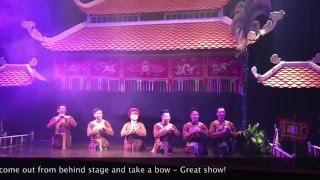 Vietnam Water Puppet show at Lotus Theater Hanoi