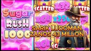 SARIK LUDOMAN SUGAR RUSH ZANOS 43 MILLON