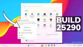 New Windows 11 Build 25290 – Start Menu Badging, New Spotify and Phone Link Widgets and Fixes (Dev)