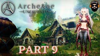 ARCHEAGE UNCHAINED Gameplay - FRESH START - Leveling BLADE DANCER - PART 9 (no commentary)