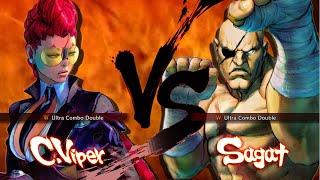  C. Viper vs Sagat CPU Battle! | Street Fighter 6 Season 3 Confirmed Characters Showcase