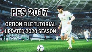 PES 2017 OPTION FILE TUTORIAL WITH 2019/2020 SEASON KITS & SQUAD FOR PS4