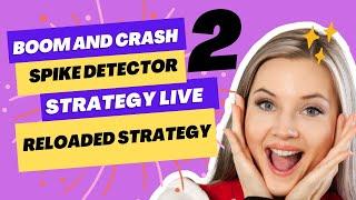 Boom and Crash Spike Detector Strategy Live 2025 #forexmentor #forexanalysis #boomcrash