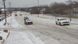 DFW weather: Drivers in Tarrant County prepare for ice storm warning