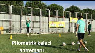 Bursaspor pliometrik(sıçrama) kaleci çalışması..goalkeeper plyometric training