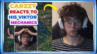 VIT Carzzy Reacts to His VIKTOR Mechanics  [FUNNY]