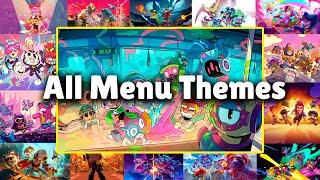 All Menu Themes in Brawl Stars (2017 — AUGUST 2024) | #ClassicBrawl Update